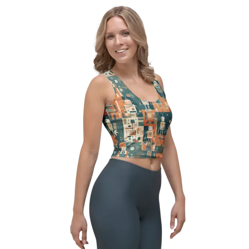 Tomorrow’s Tin Parade on a Crop Top