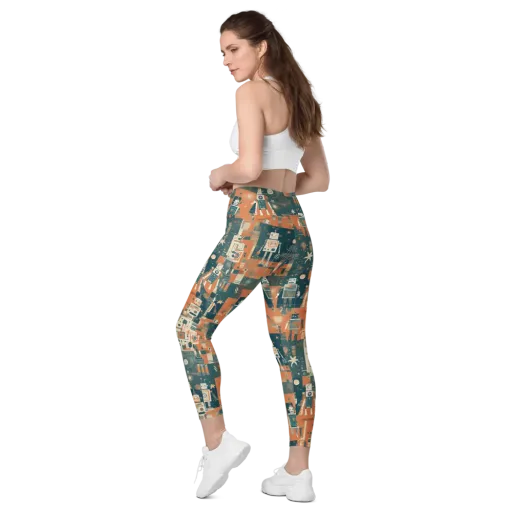 Tomorrow’s Tin Parade on a Leggings with Pockets