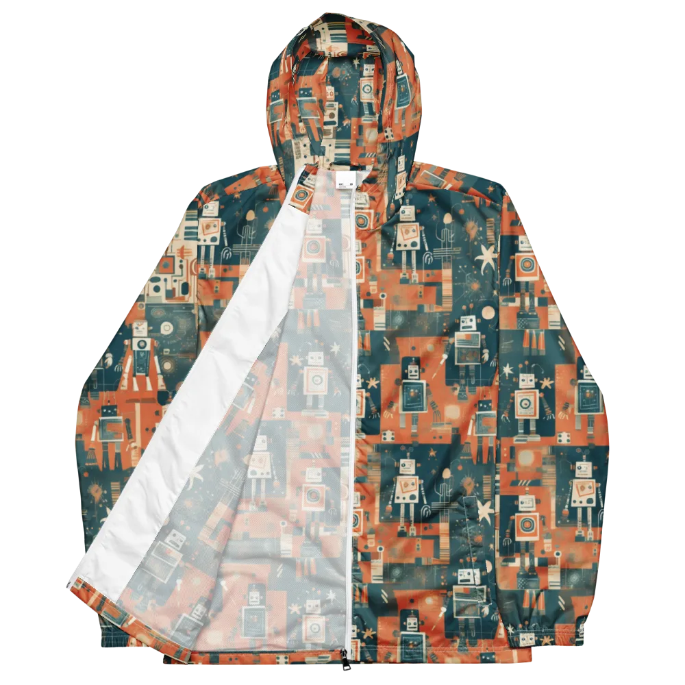 Tomorrow’s Tin Parade on Men's Windbreaker — Front