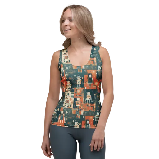 Tomorrow’s Tin Parade on a Women's Tank Top