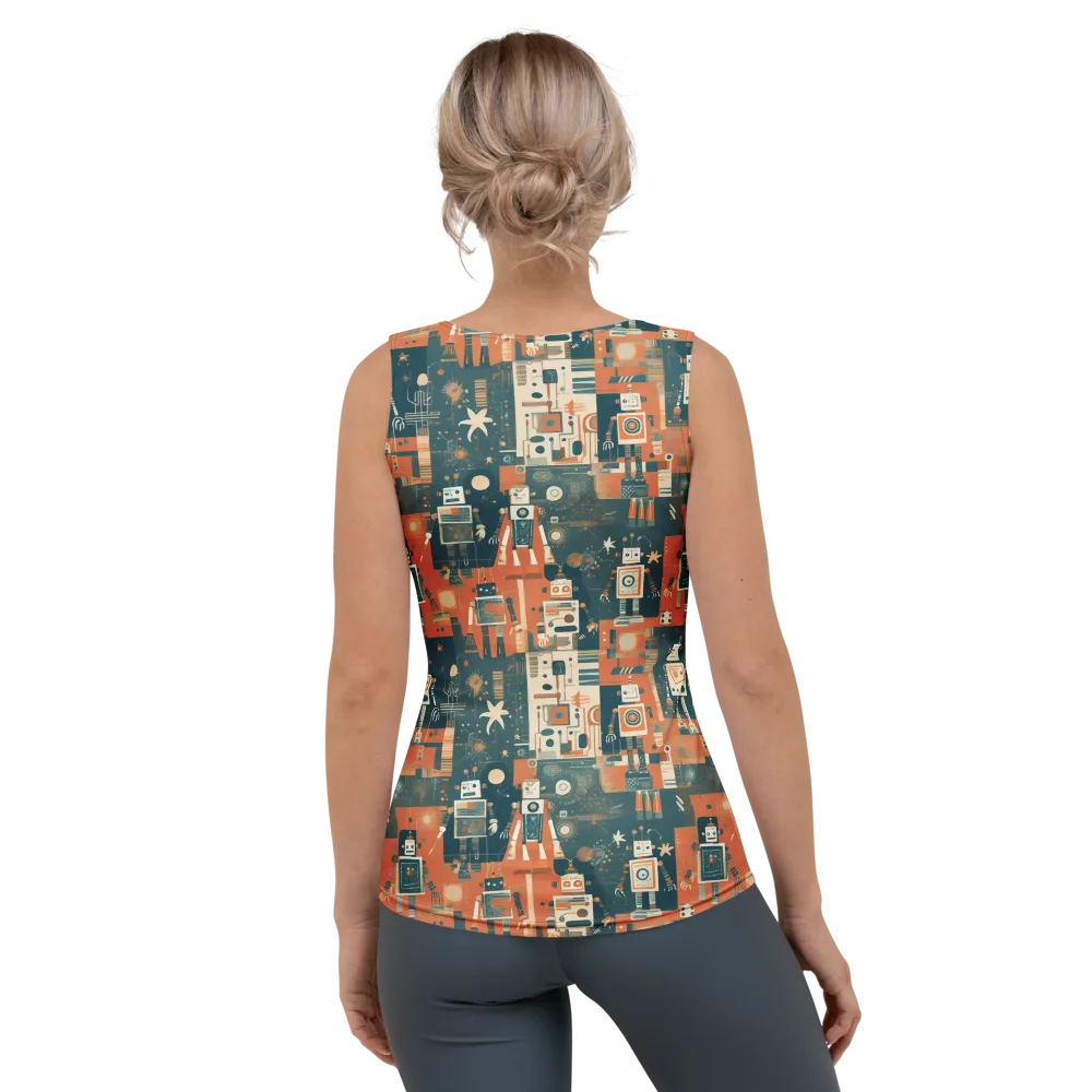 Tomorrow’s Tin Parade on Women's Tank Top — Back