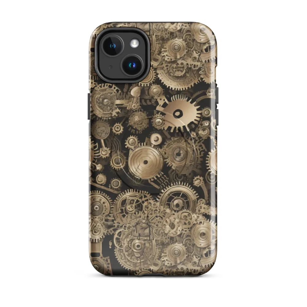 Brasswork Bloom on MagSafe Tough Case for iPhone® — Front