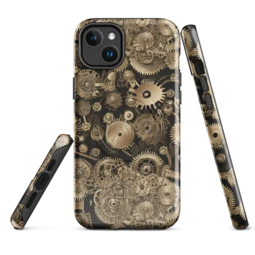 Brasswork Bloom on a MagSafe Tough Case for iPhone®