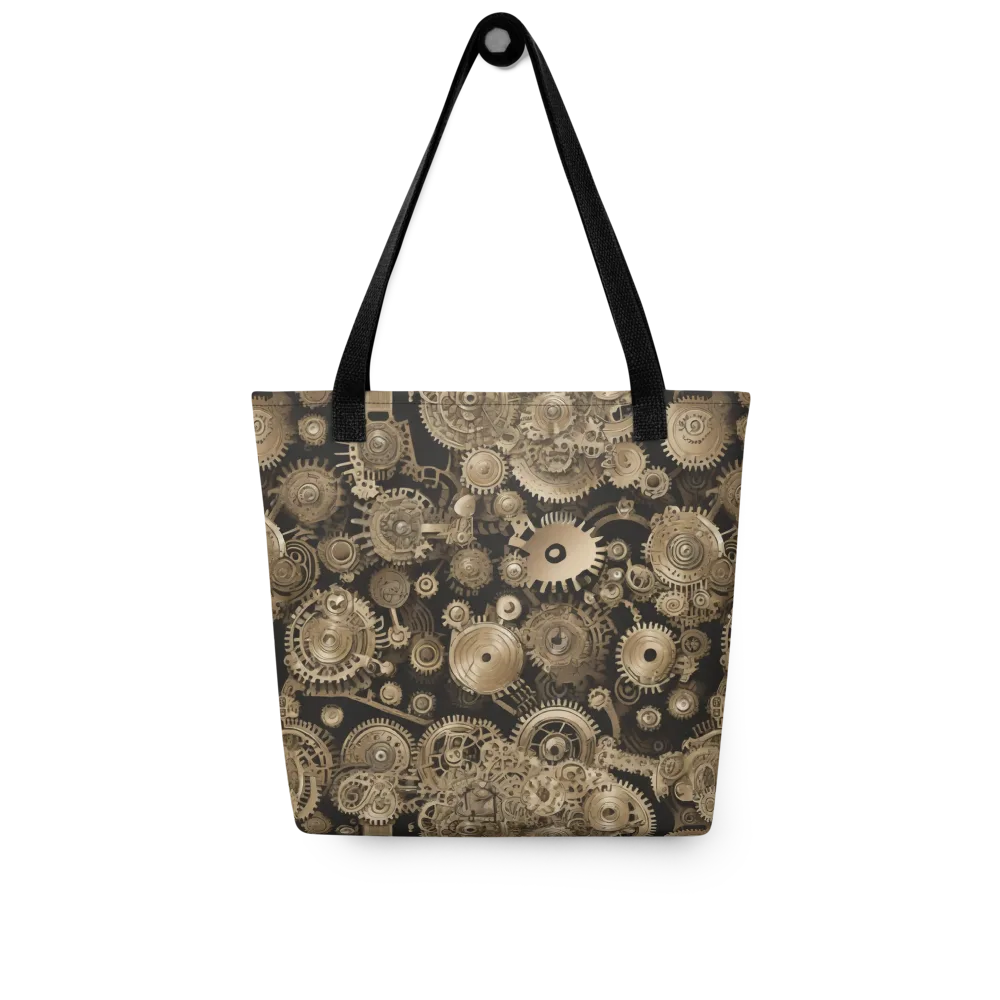 Brasswork Bloom on Tote Bag — Front