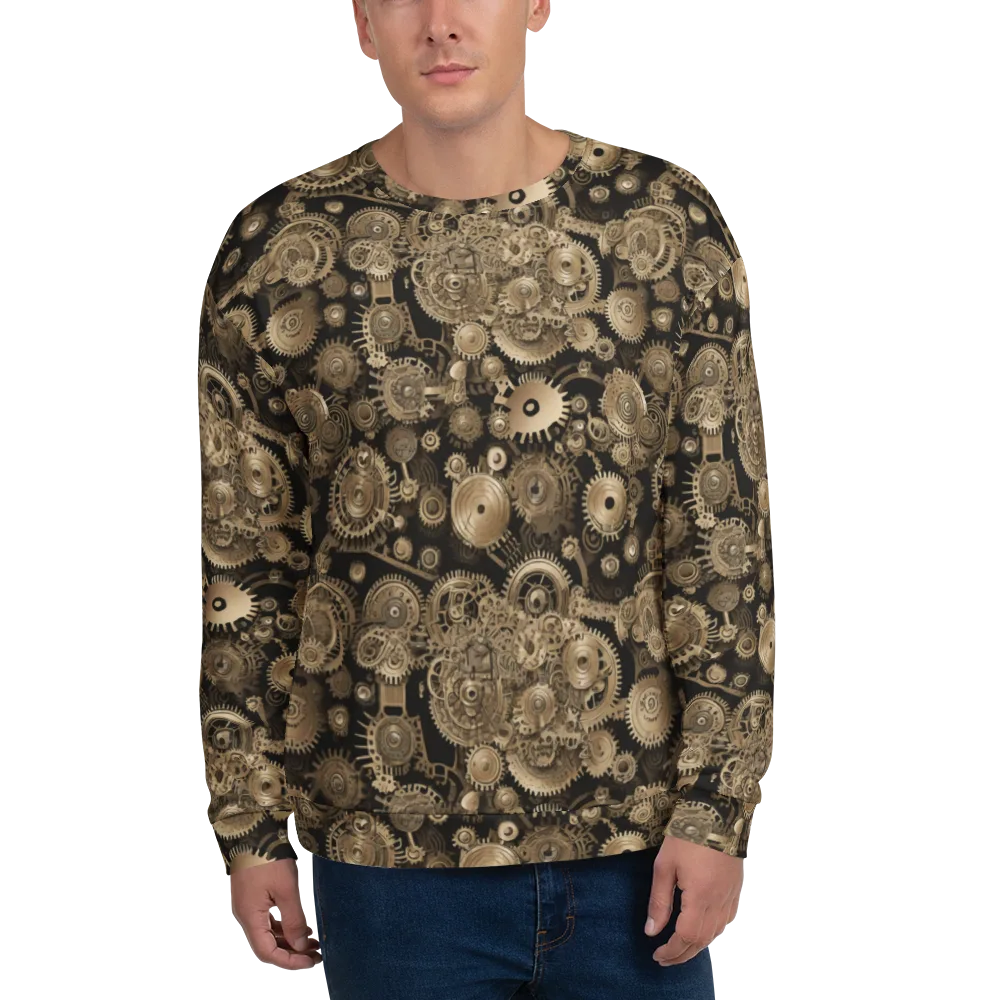 Brasswork Bloom on Sweatshirt — Front