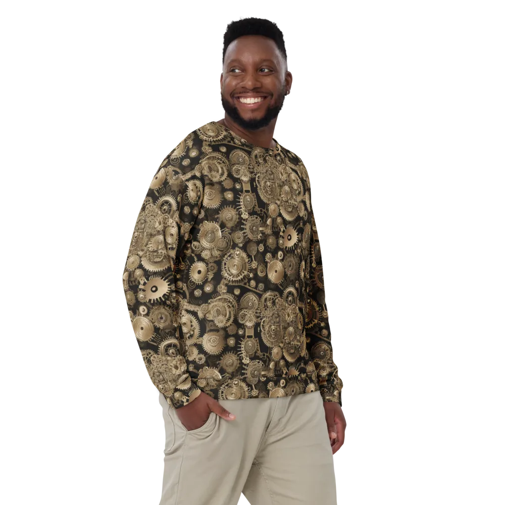 Brasswork Bloom on Sweatshirt — Front