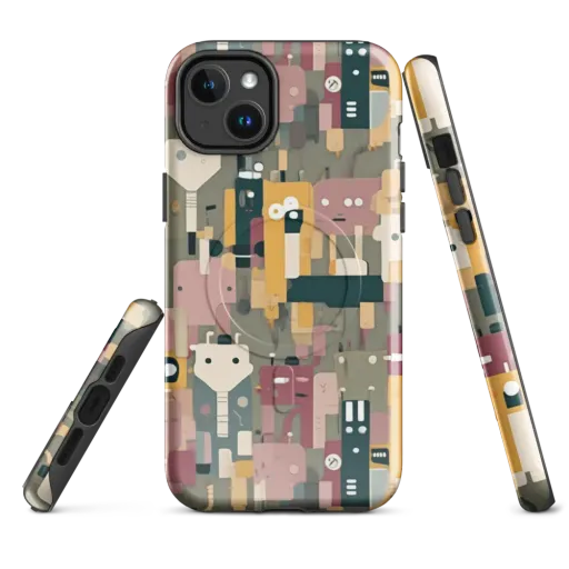 Robot Reverie on a MagSafe Tough Case for iPhone®