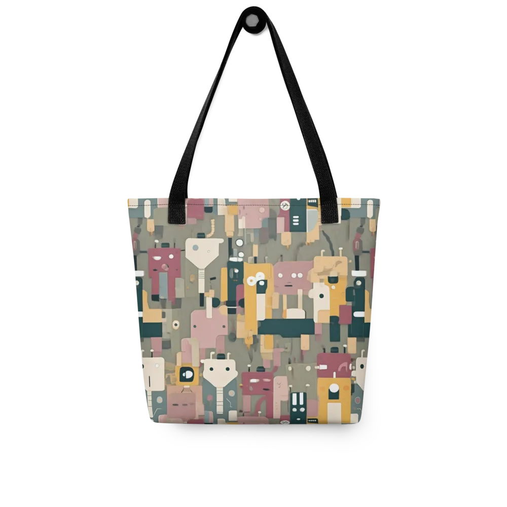 Robot Reverie on Tote Bag — Front