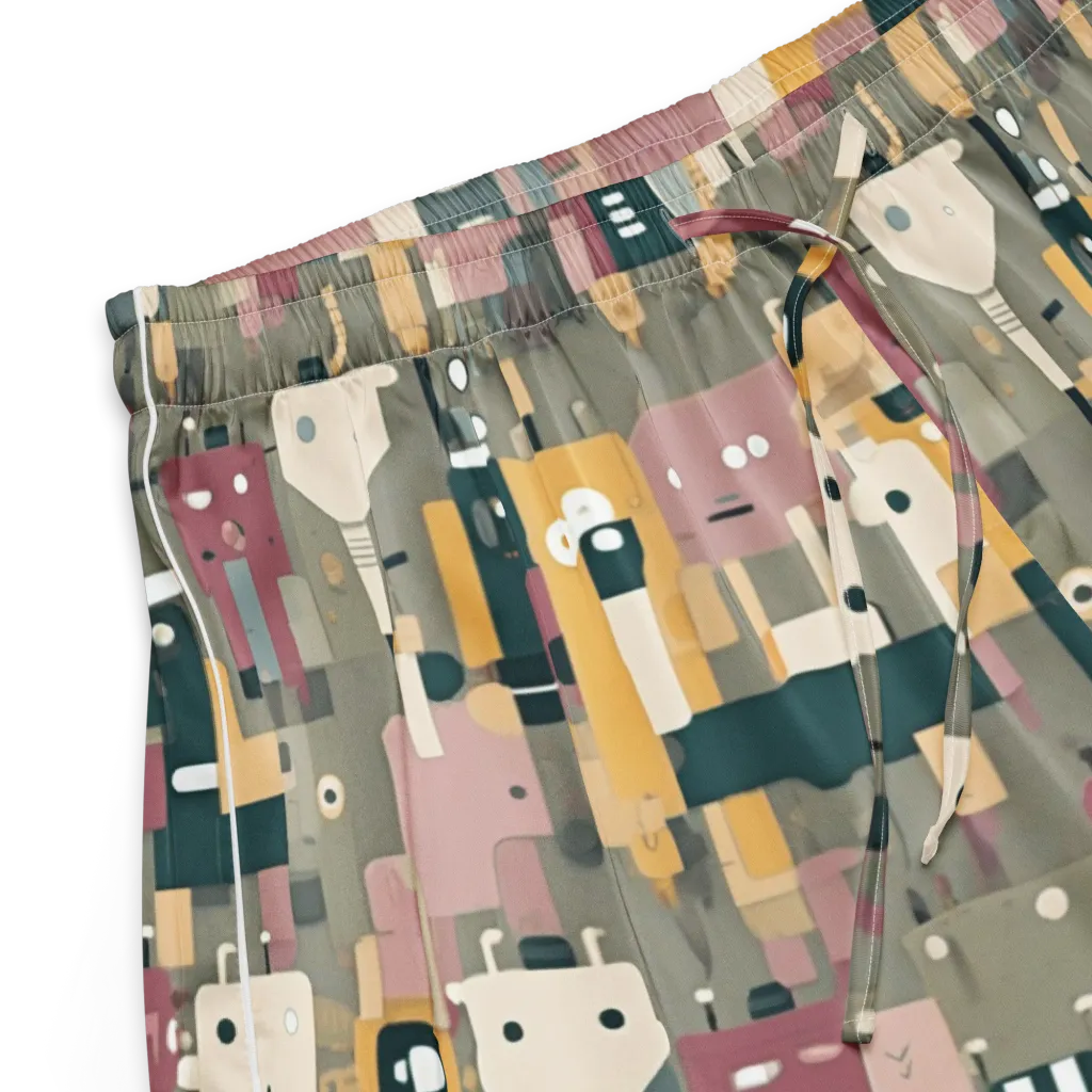 Robot Reverie on Women's Pajama Shorts — Product details