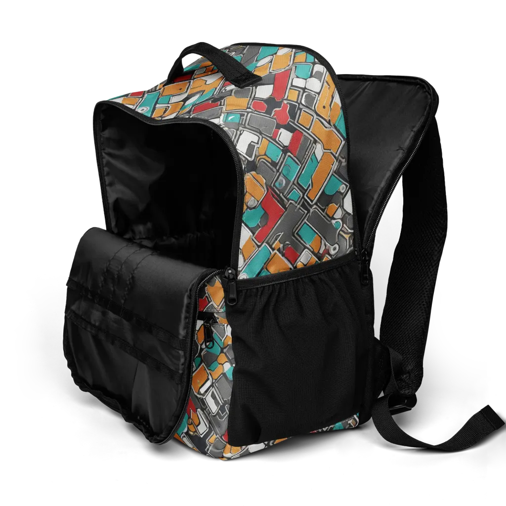 Neon Switchboard on Utility Backpack — Product details 2