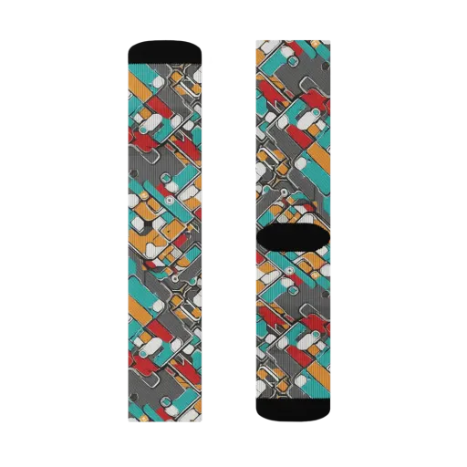 Neon Switchboard on a Socks