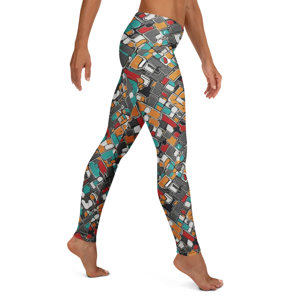 Neon Switchboard on Leggings — Right