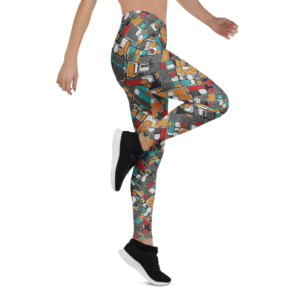 Neon Switchboard on Leggings — Right