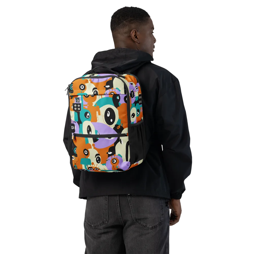 Neon Botany on Utility Backpack — Back