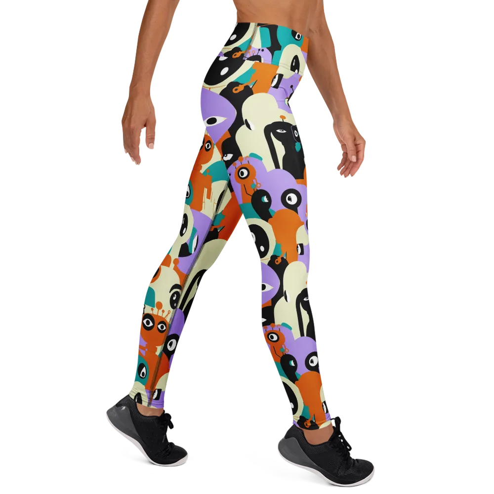Neon Botany on Yoga Leggings — Right