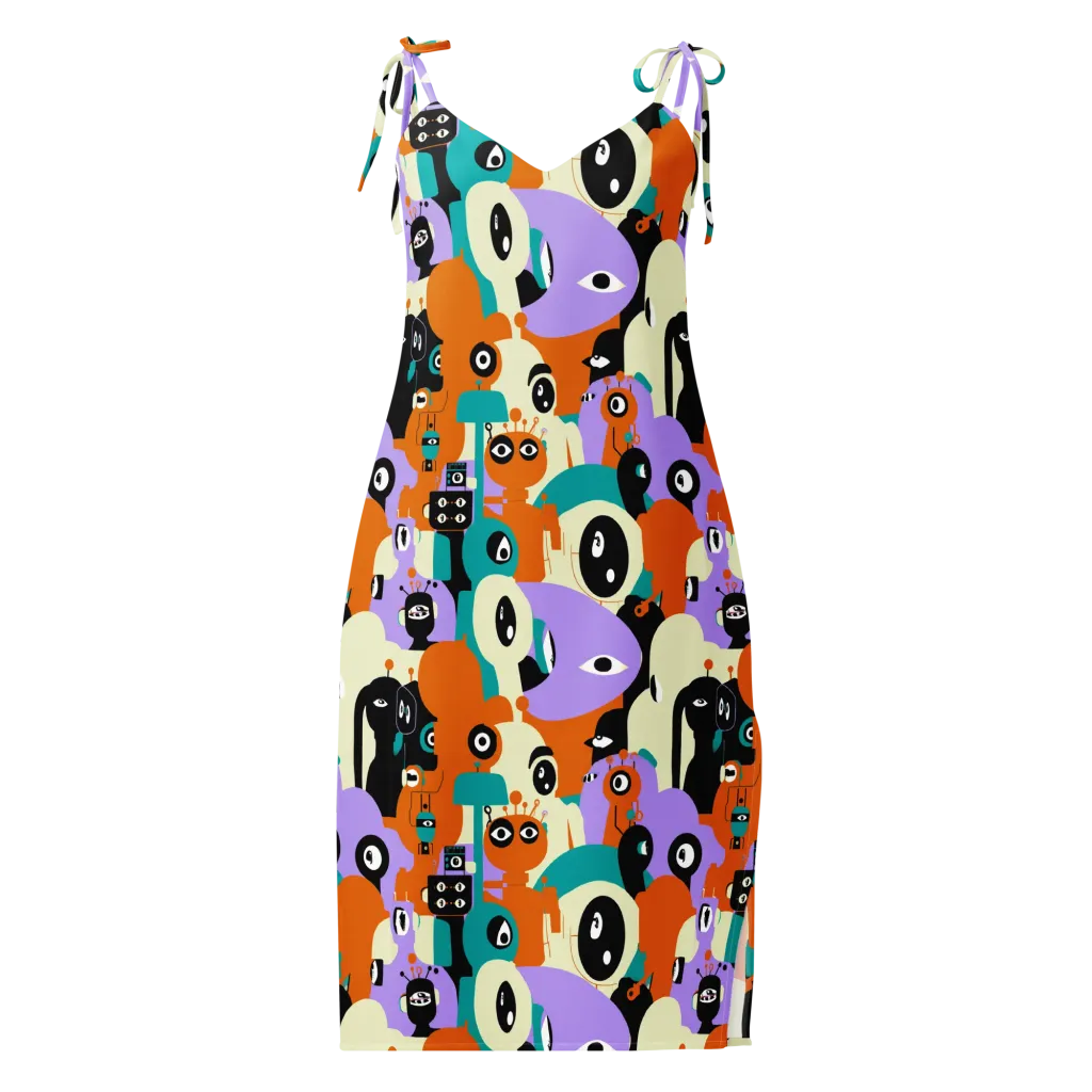 Neon Botany on Slip Dress — Front