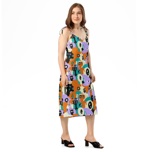 Neon Botany on a Slip Dress