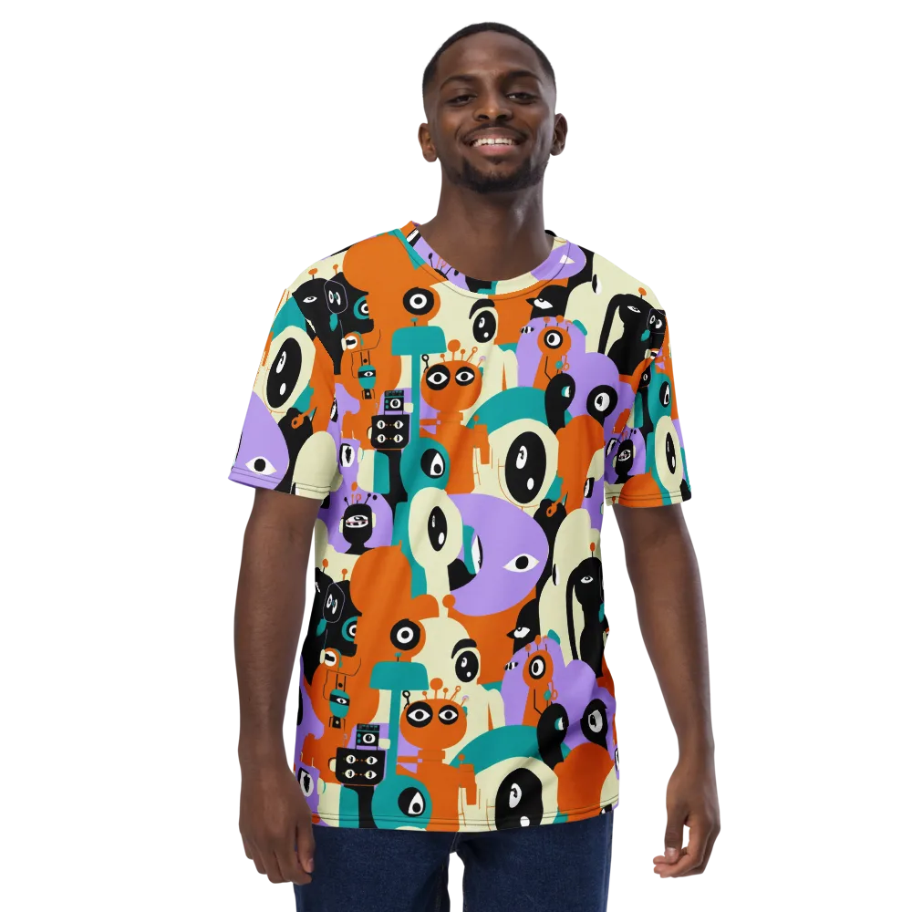 Neon Botany on Men's Crew Neck T-Shirt — Front