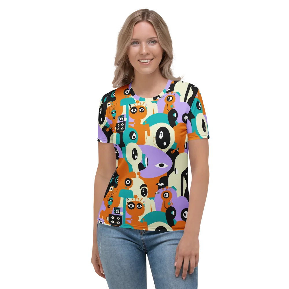 Neon Botany on Women's Crew Neck T-Shirt — Front