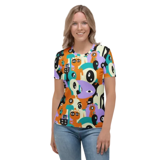 Neon Botany on a Women's Crew Neck T-Shirt