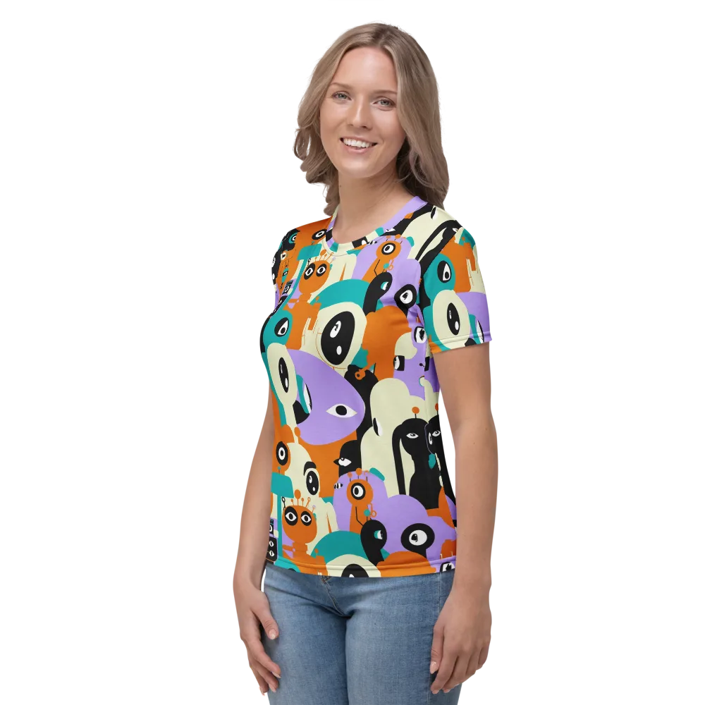 Neon Botany on Women's Crew Neck T-Shirt — Left