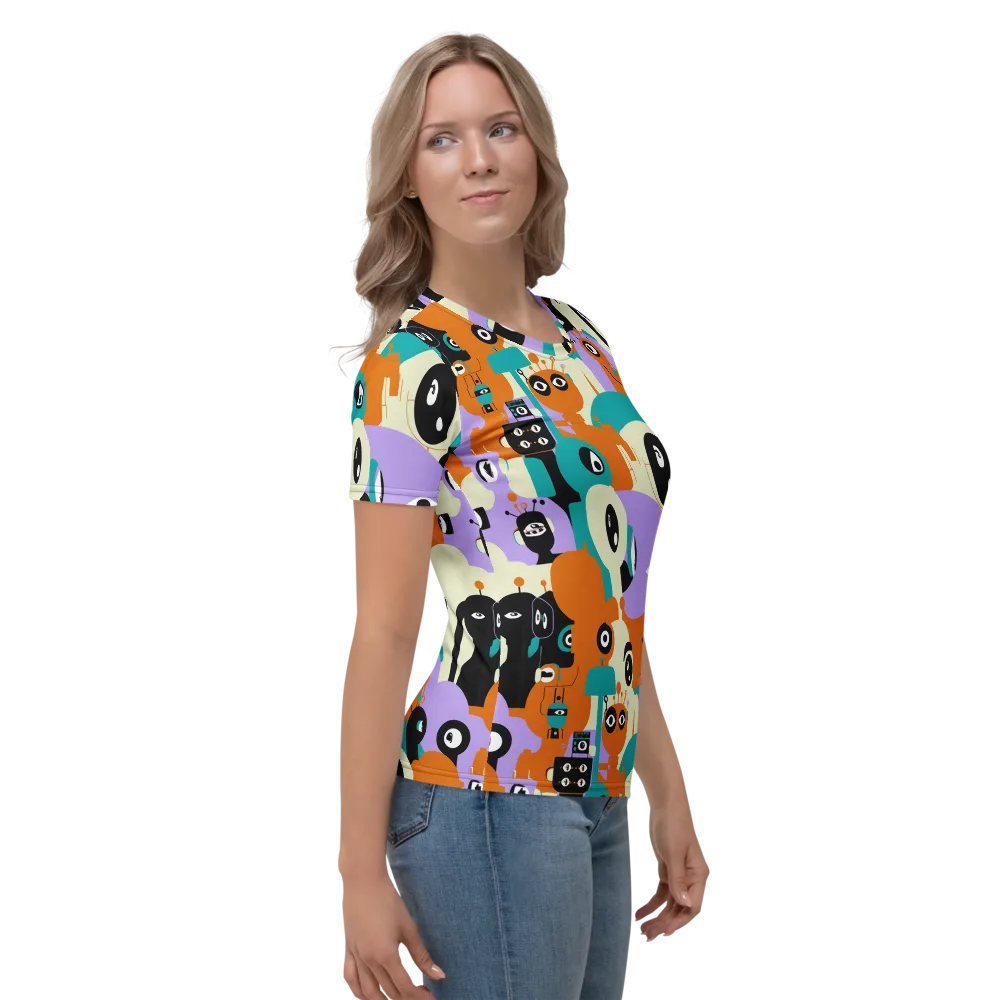 Neon Botany on Women's Crew Neck T-Shirt — Right
