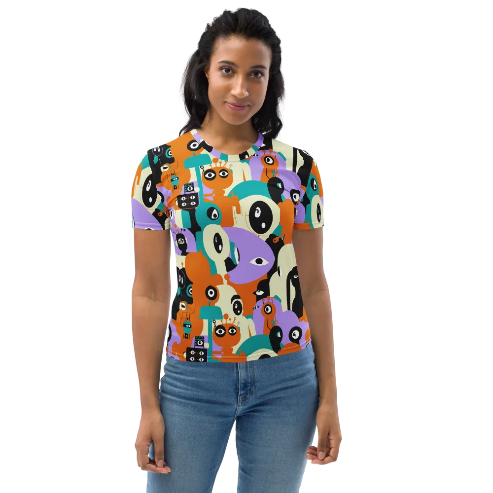 Neon Botany on Women's Crew Neck T-Shirt — Front