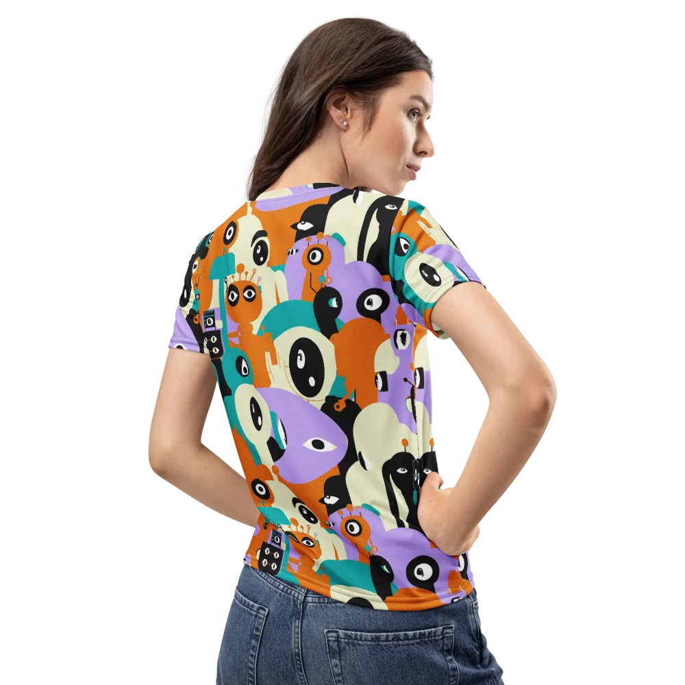 Neon Botany on Women's Crew Neck T-Shirt — Back
