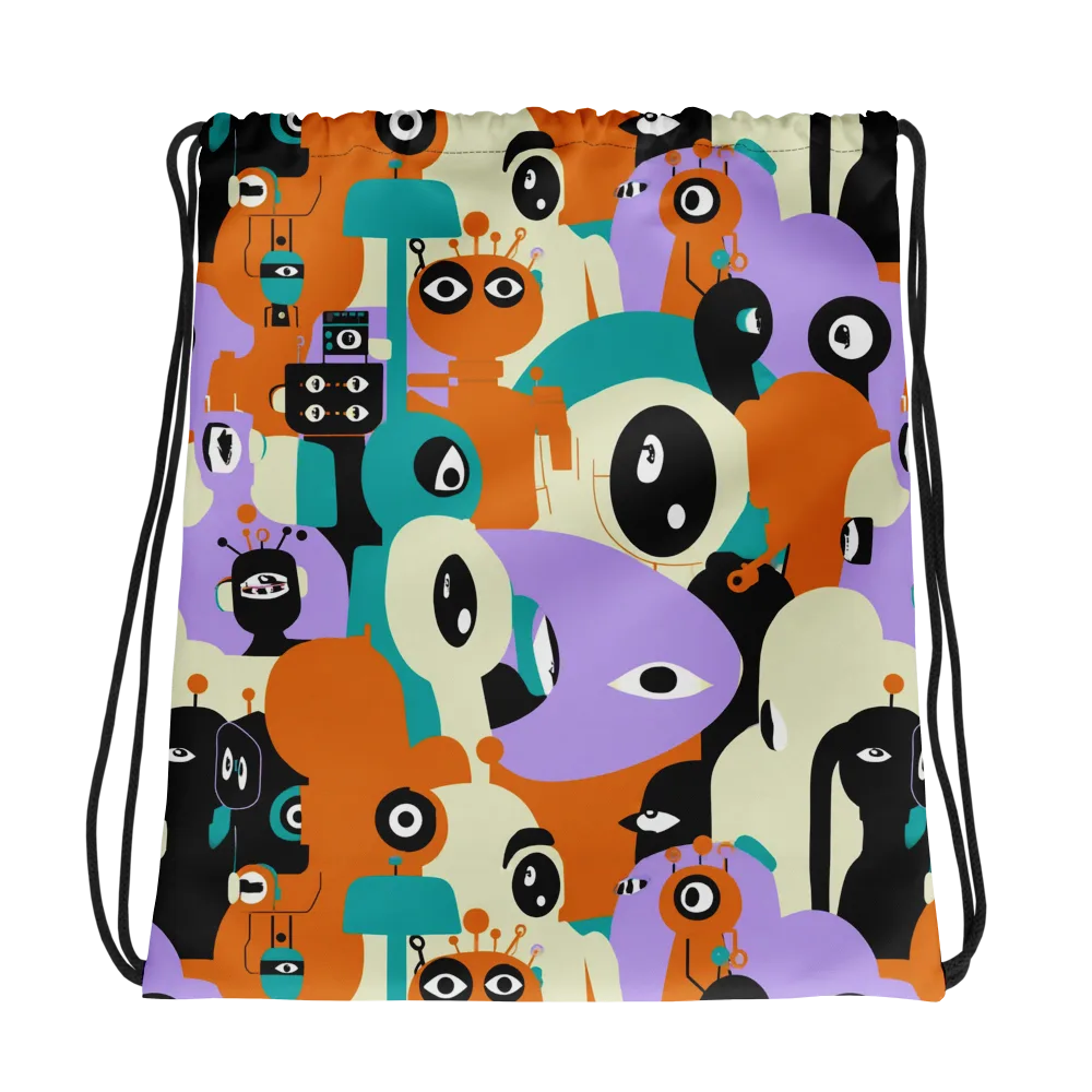 Neon Botany on Drawstring Bag — Photo
