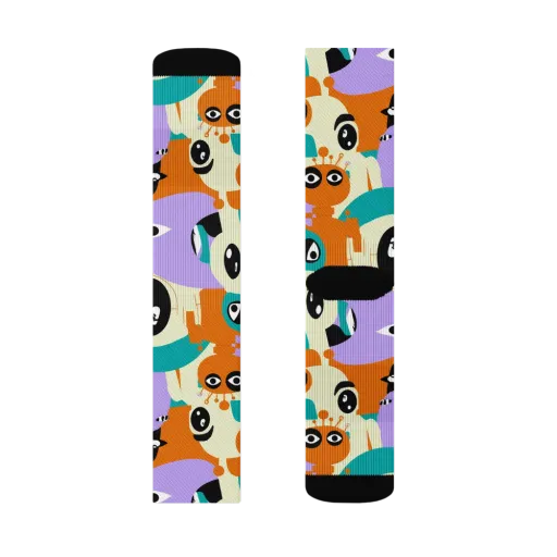 Neon Botany on a Socks