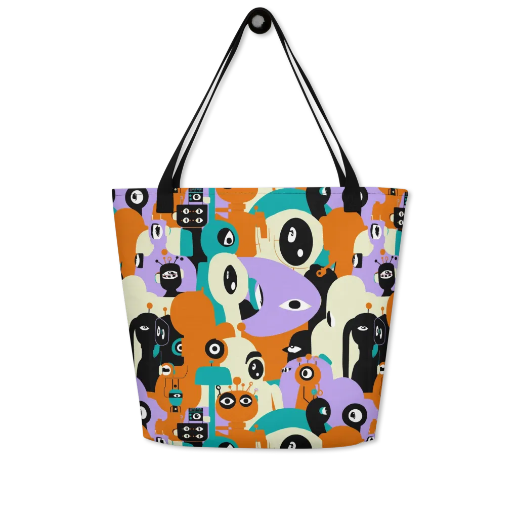 Neon Botany on Large Tote Bag W/ Pocket — Front
