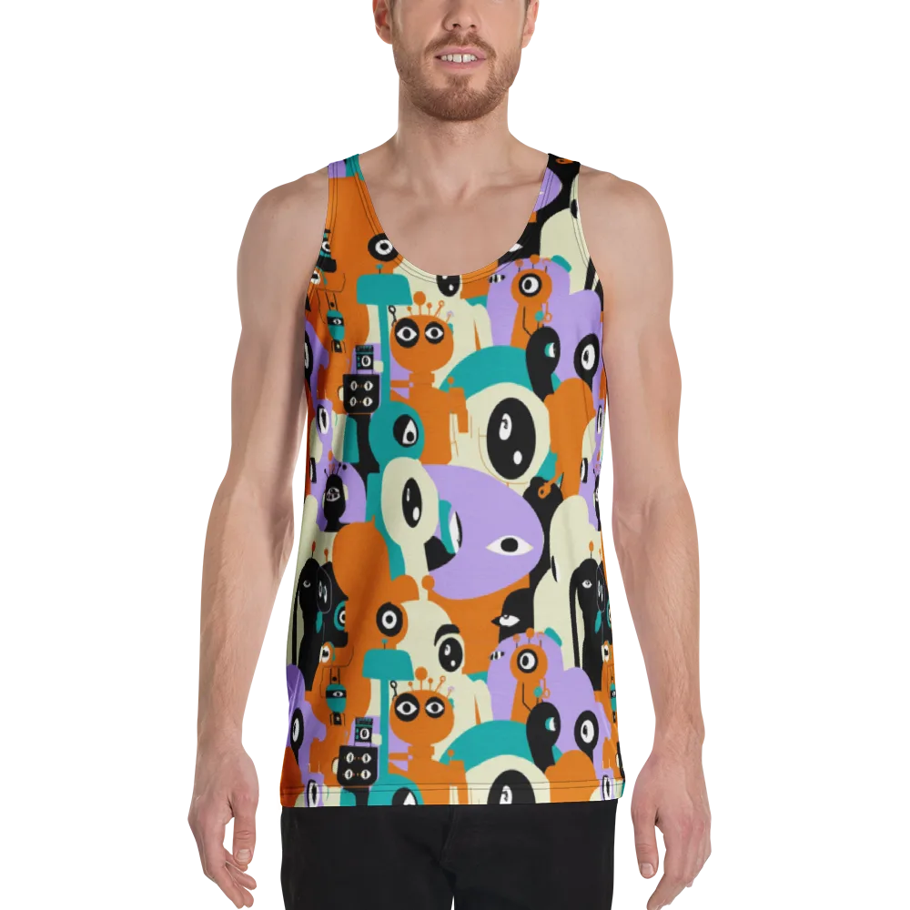 Neon Botany on Men's Tank Top — Front