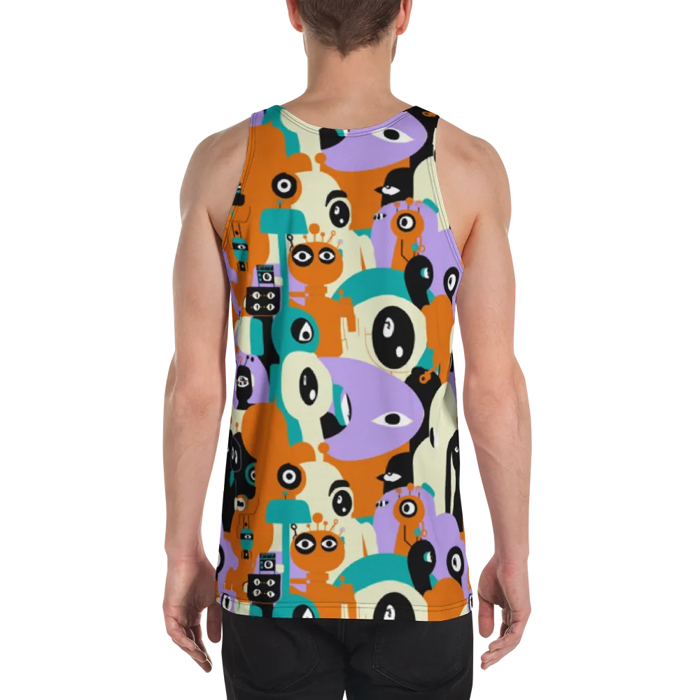 Neon Botany on Men's Tank Top — Back