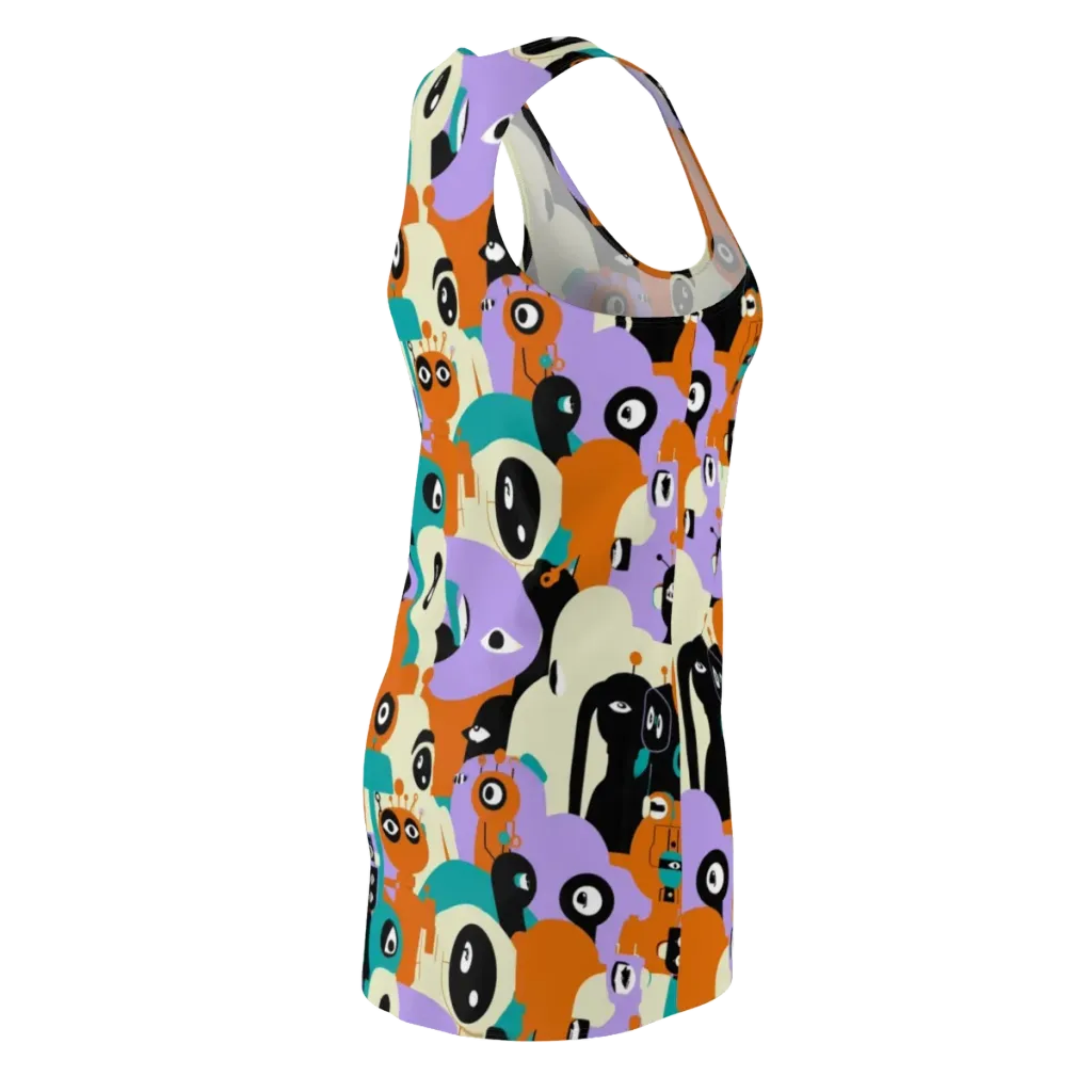 Neon Botany on Racerback Dress — Back Side