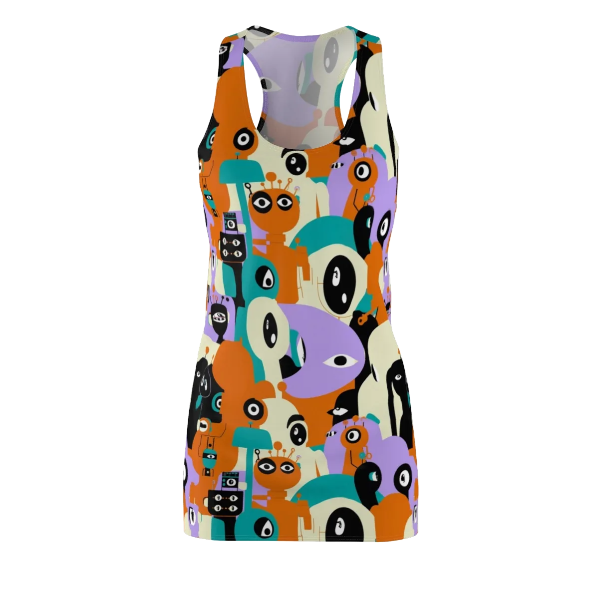 Neon Botany on Racerback Dress — Front