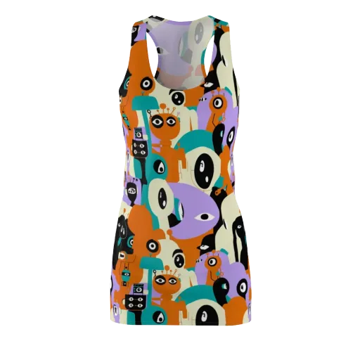 Neon Botany on a Racerback Dress