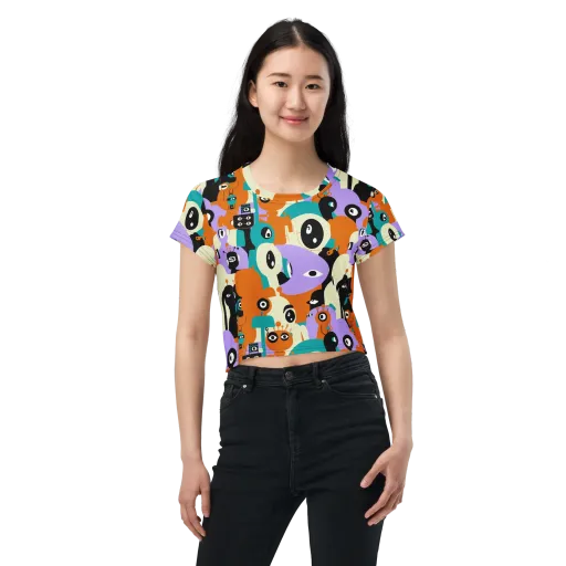 Neon Botany on a Crop Tee