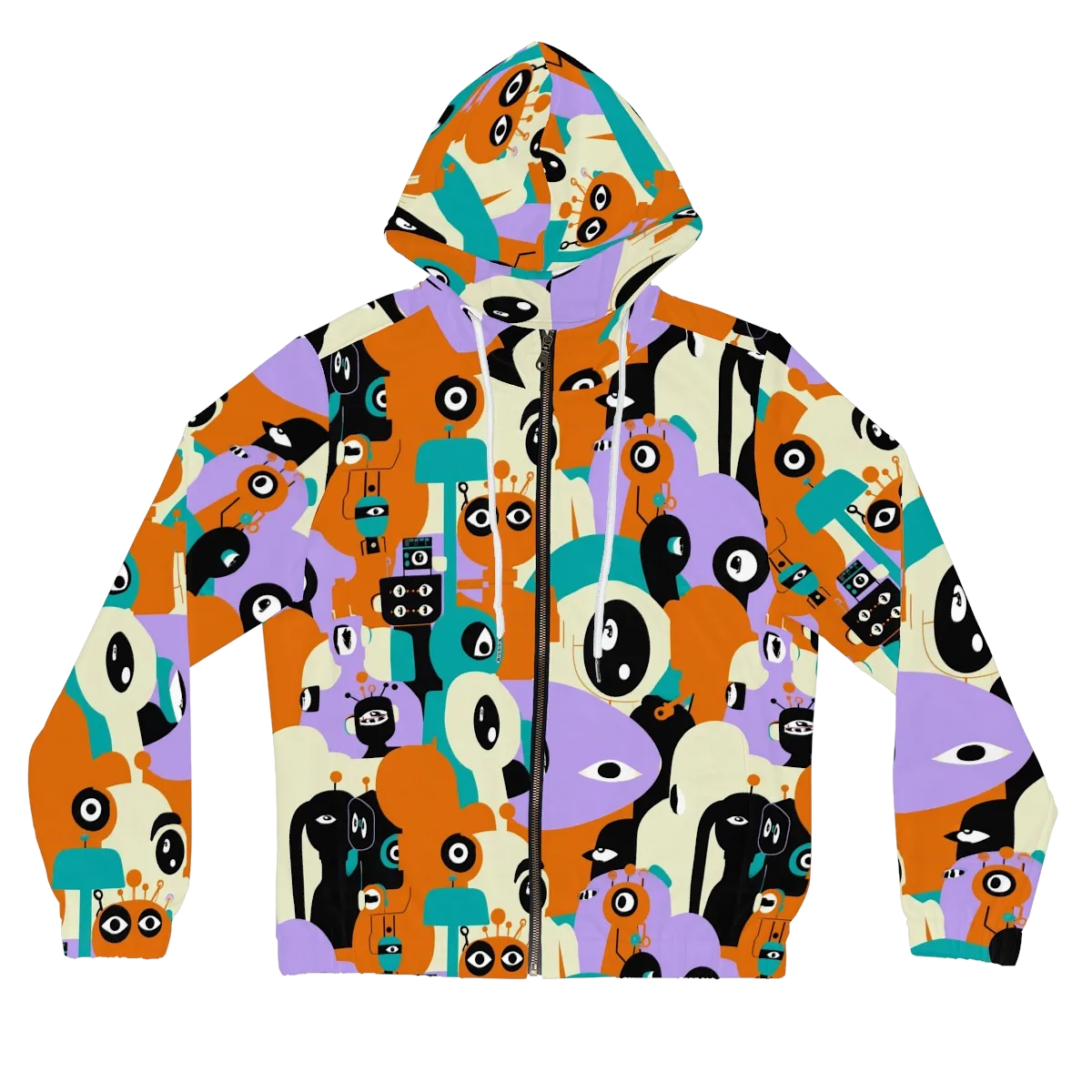 Neon Botany on Women's Full-Zip Hoodie — Front
