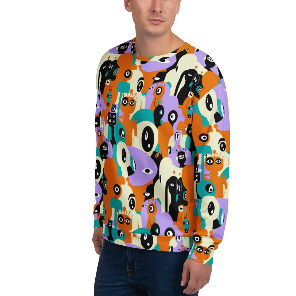 Neon Botany on Sweatshirt — Left Front