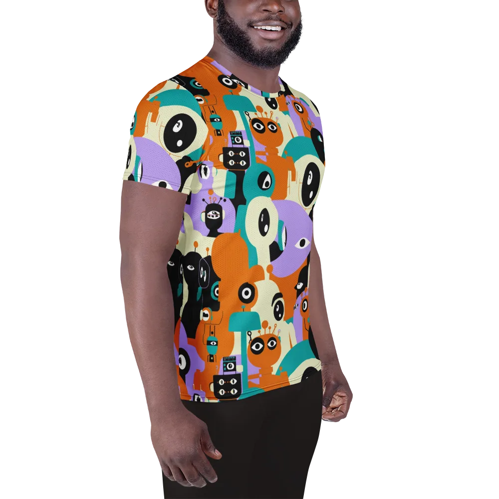 Neon Botany on Men's Athletic T-Shirt — Right