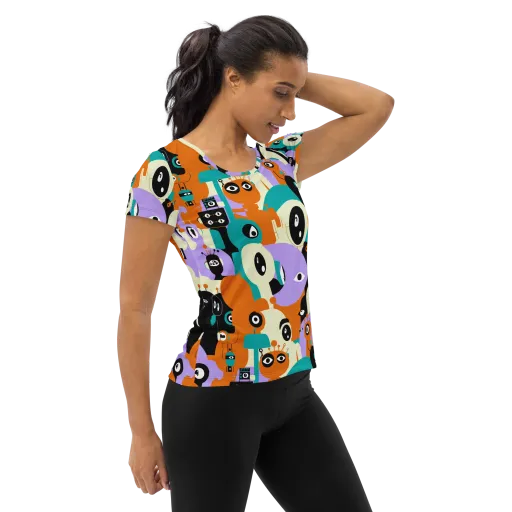 Neon Botany on a Women's Athletic T-Shirt