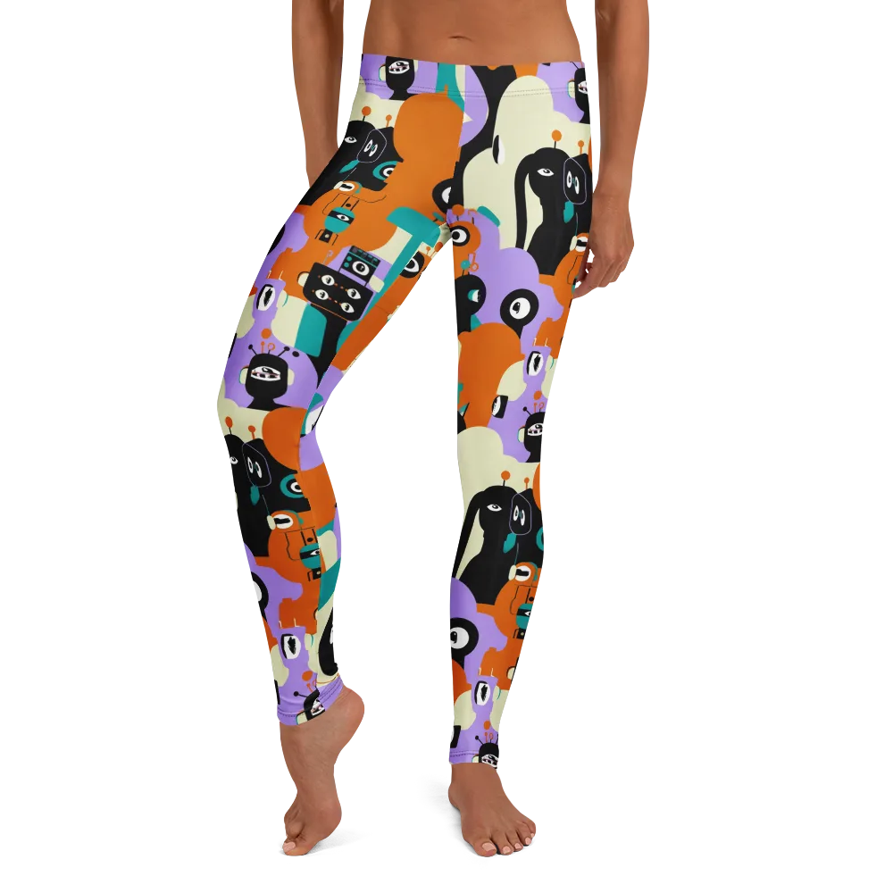 Neon Botany on Leggings — Front