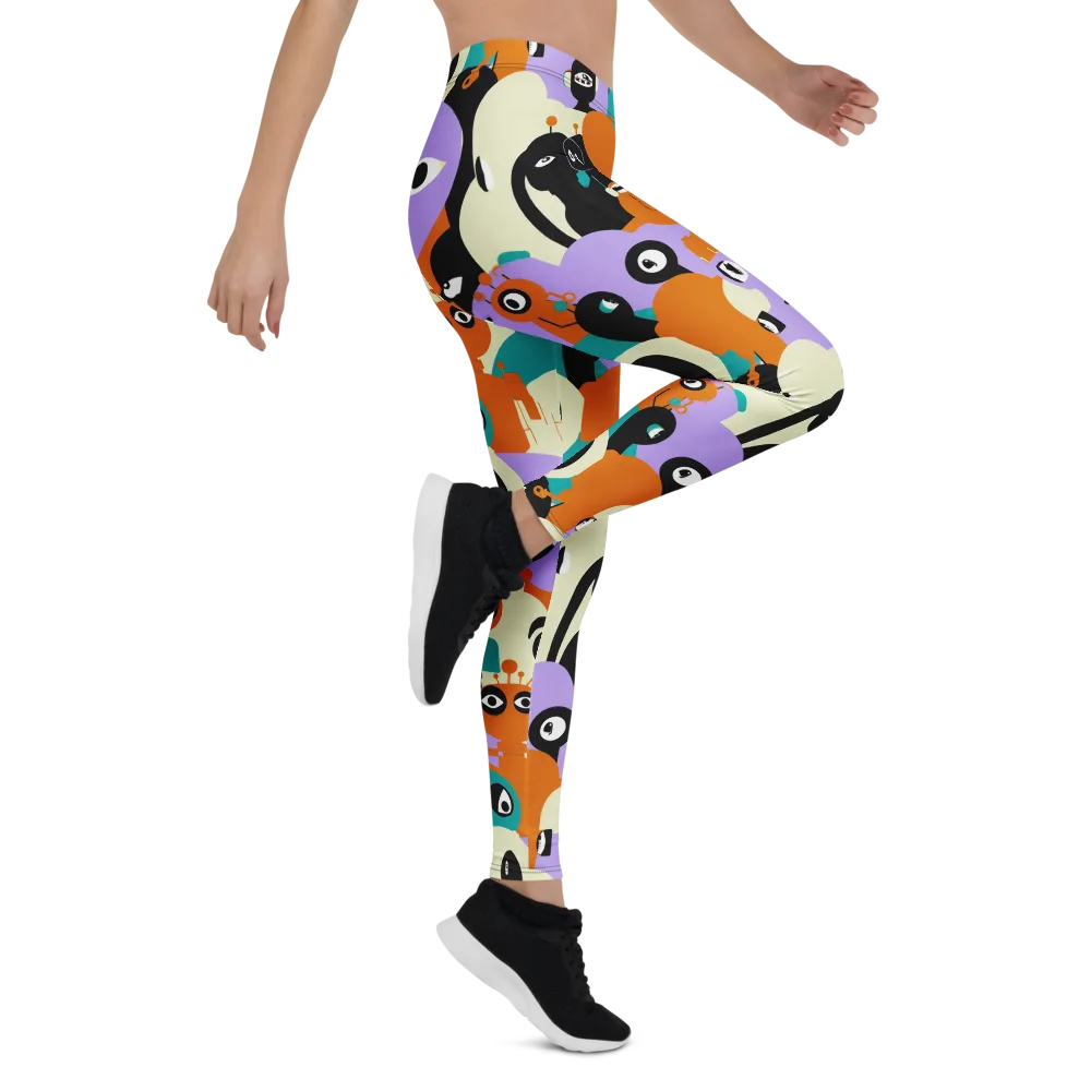 Neon Botany on Leggings — Right