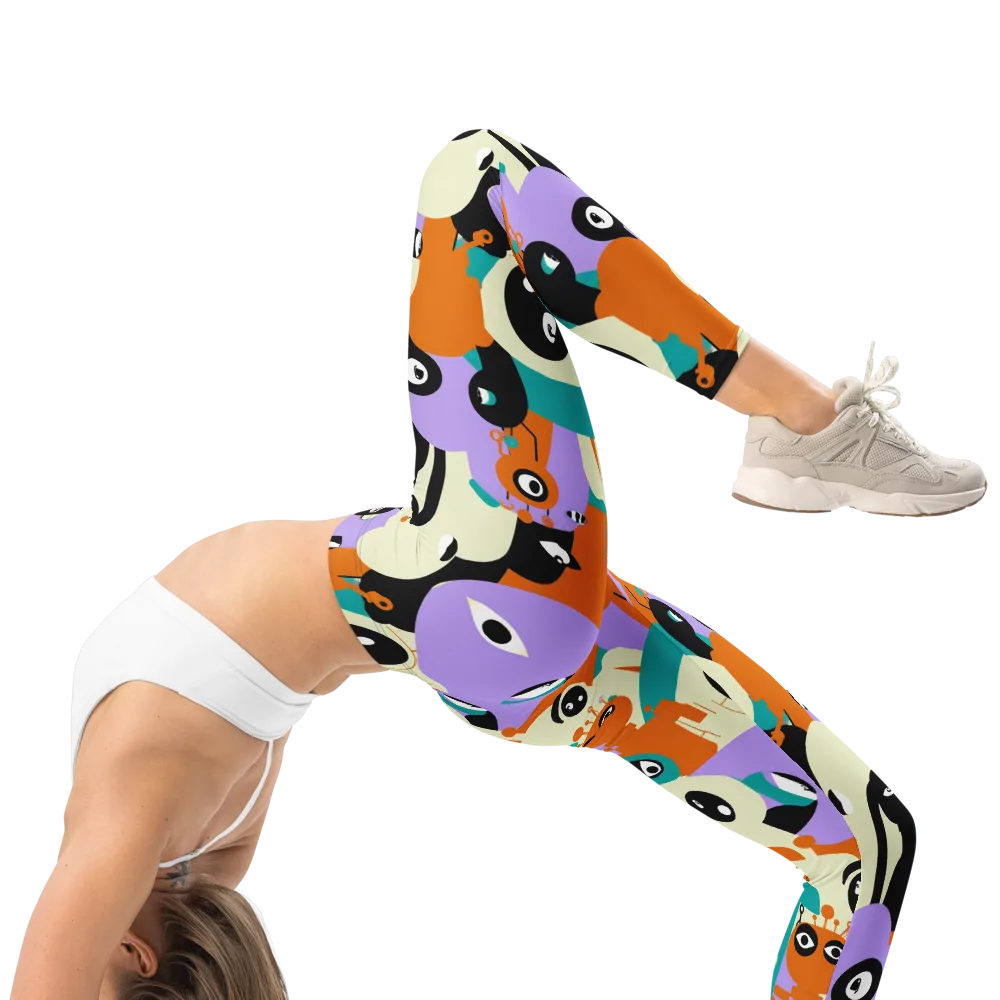 Neon Botany on Leggings — Right