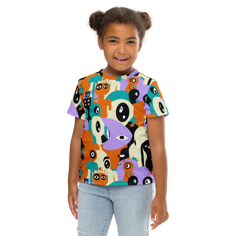 Neon Botany on Kids Crew Neck T-Shirt — Front