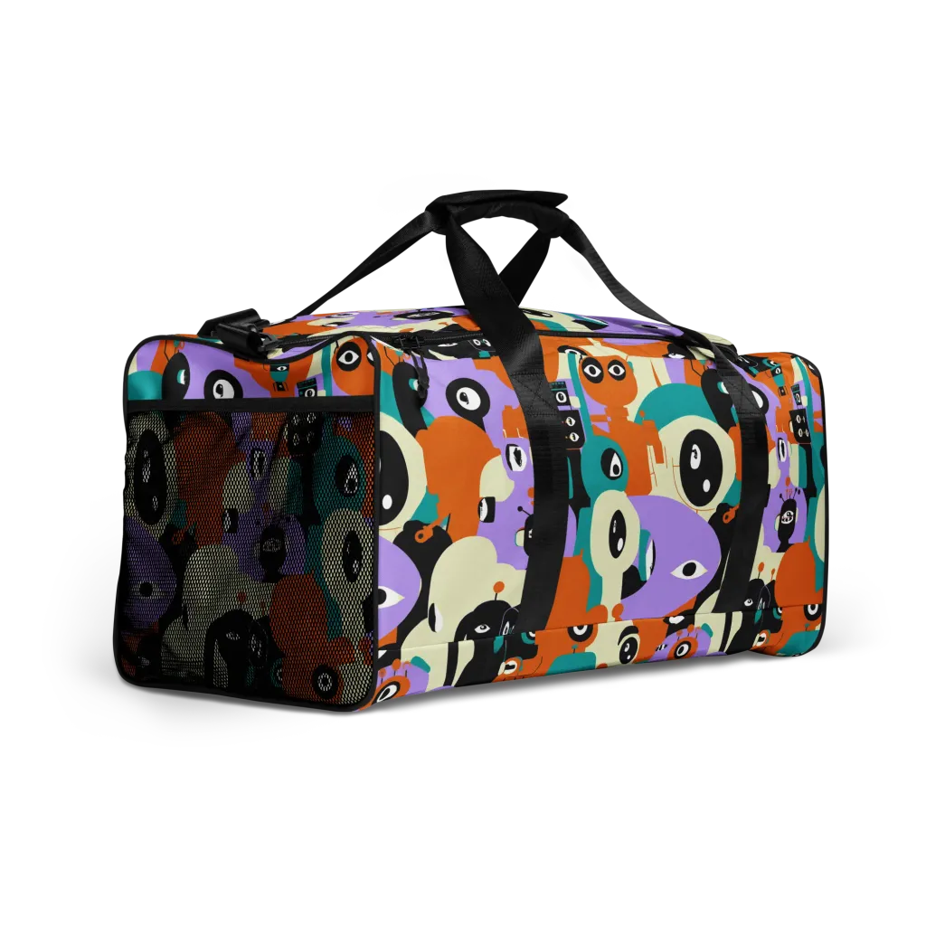 Neon Botany on Duffle Bag — Right Front