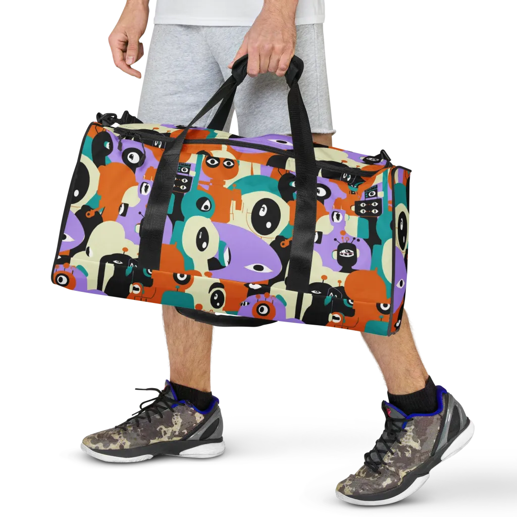 Neon Botany on Duffle Bag — Front