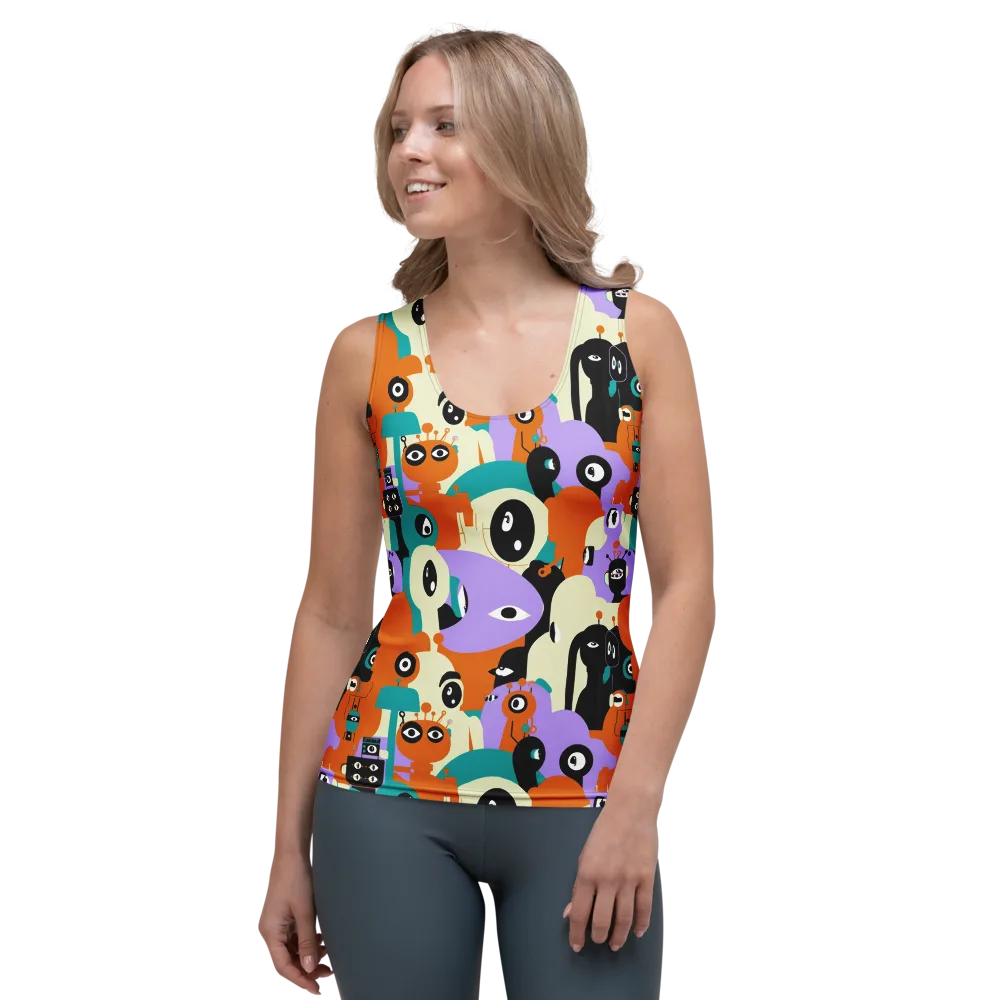 Neon Botany on Women's Tank Top — Front