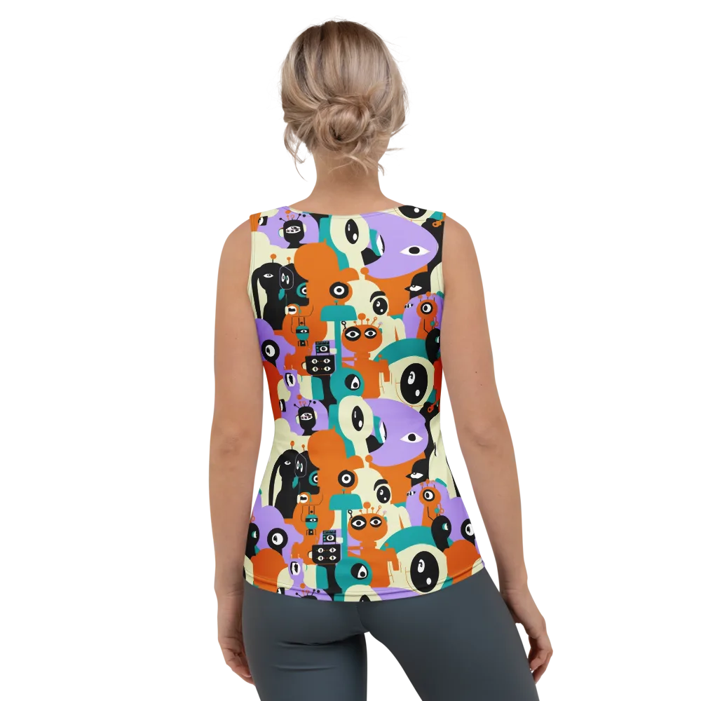 Neon Botany on Women's Tank Top — Back