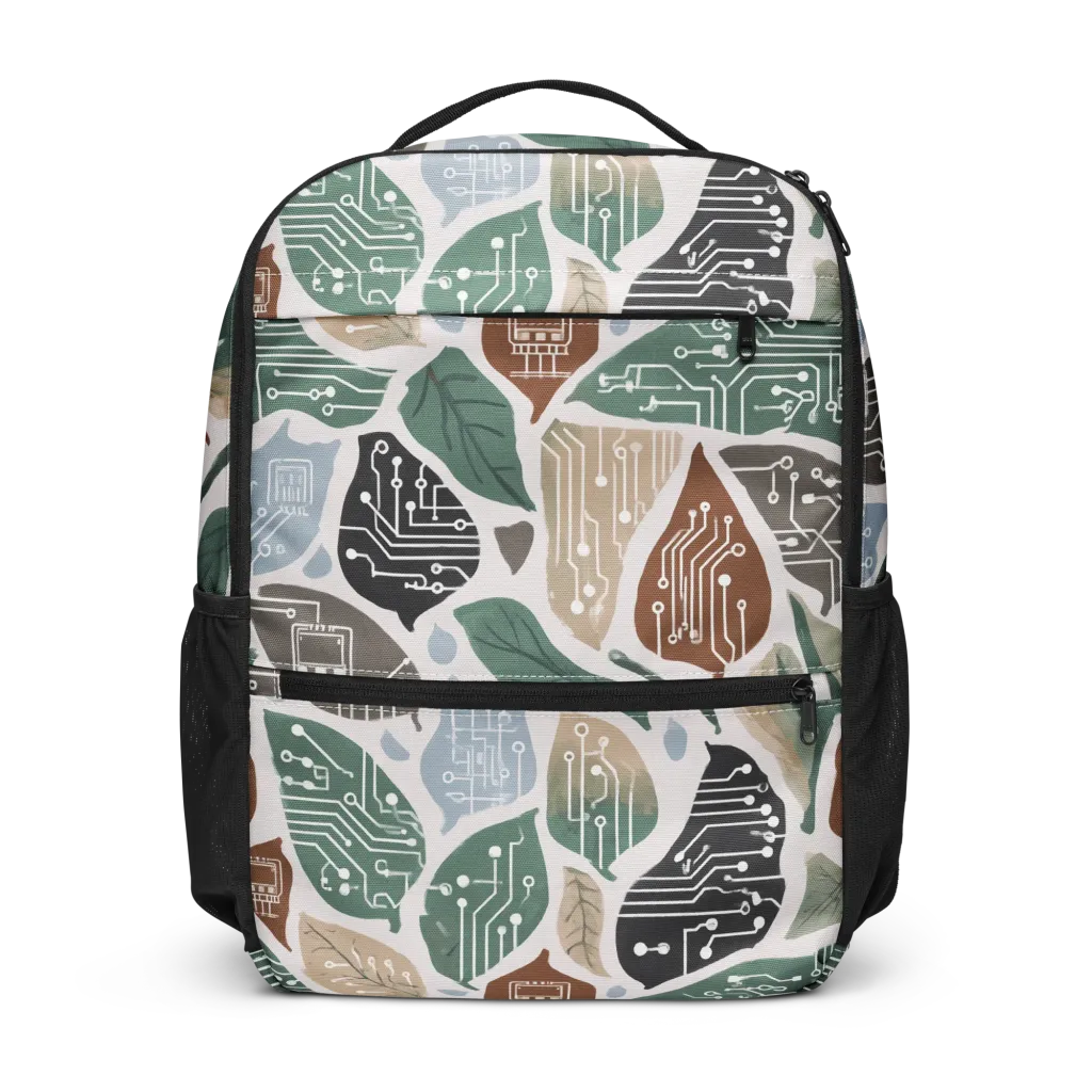 Botanical Logic on Utility Backpack — Front